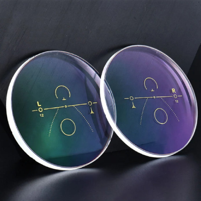 STOCK 1.74 Progressive Blue Block Lens
