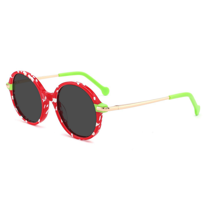 Kid's Acetate Round Sunglasses SG4384